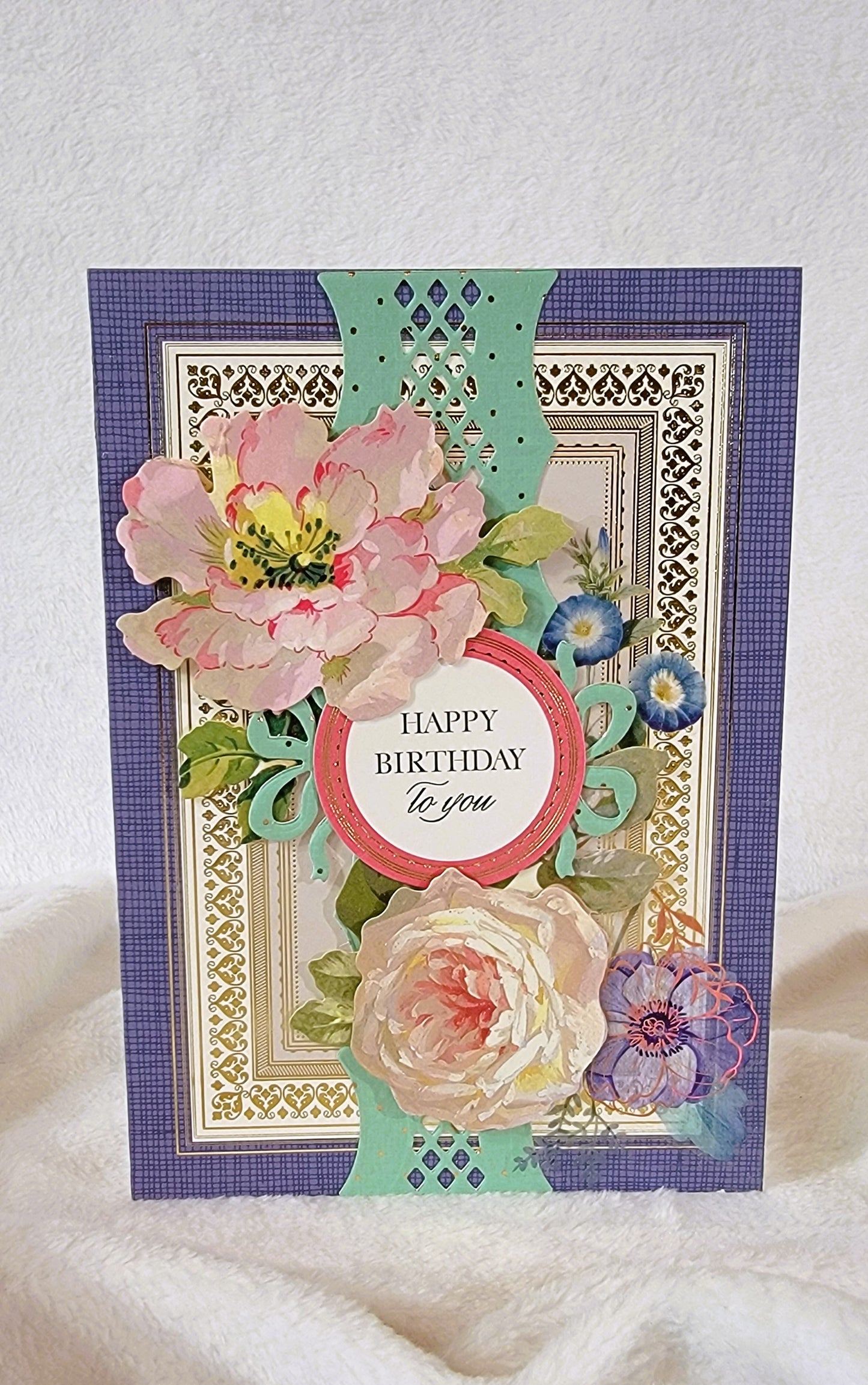 WISHING YOU THE HAPPIEST BIRTHDAY GREETING CARD/ 4 Styles